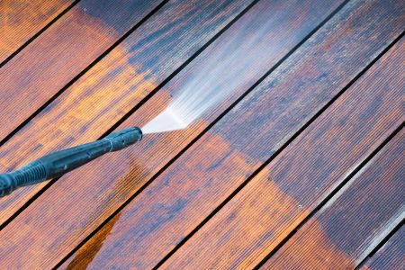 Deck washing